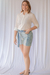 Shorts jeans bicolor - Chic à Toa | Moda Feminina