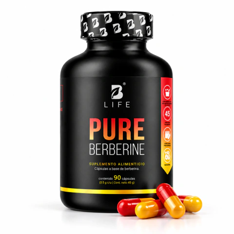 B Life| Puré Berberine 60 Cápsulas