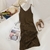 OCEANLOVE Vestidos de malha sólida com decote em V casuais todos combinam moda simples coreana vestidos femininos elegantes vestidos roupas novas 15517 - loja online