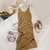 OCEANLOVE Vestidos de malha sólida com decote em V casuais todos combinam moda simples coreana vestidos femininos elegantes vestidos roupas novas 15517 na internet