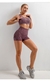 Imagem do Conjunto de 2 peças roupas de treino femininas, conjunto de ioga, fitness, roupas esportivas, top cropped, sutiã esportivo, leggings sem costura, roupa de desgaste ativo