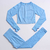Conjunto de 2 peças roupas de treino femininas, conjunto de ioga, fitness, roupas esportivas, top cropped, sutiã esportivo, leggings sem costura, roupa de desgaste ativo - loja online