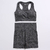 Conjunto de 2 peças roupas de treino femininas, conjunto de ioga, fitness, roupas esportivas, top cropped, sutiã esportivo, leggings sem costura, roupa de desgaste ativo na internet
