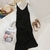OCEANLOVE Vestidos de malha sólida com decote em V casuais todos combinam moda simples coreana vestidos femininos elegantes vestidos roupas novas 15517 - comprar online