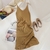OCEANLOVE Vestidos de malha sólida com decote em V casuais todos combinam moda simples coreana vestidos femininos elegantes vestidos roupas novas 15517 - loja online