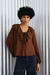 Blusa decote babados