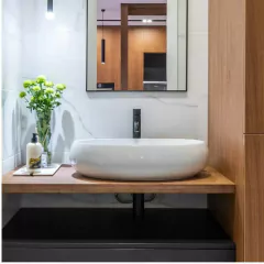 Griferia De Baño Vanitory Canilla Monocomando Lavatorio Alta - comprar online