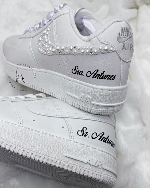 KIT Tênis Casal Pérolas e cristais - comprar online