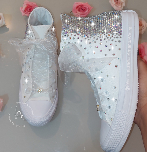 All Star Luxo com Strass