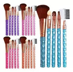 Kit Pinceis Coloridos - 5pcs - comprar online