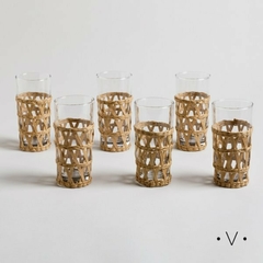 SET X 6 VASOS MAJA 420 ML