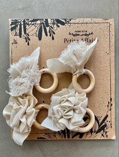 Servilletero Rustic Flower - comprar online