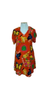 VESTIDO VISCOSE ESTAMPADO