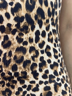 Vestido tropical alça - loja online