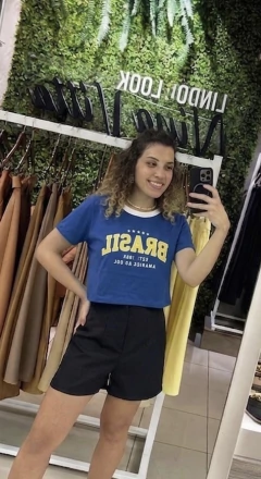 Cropped Brasil Manga na internet