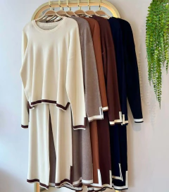conjunto modal bicolor - loja online