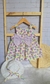 VESTIDO FLORAL BEBÊ COM CHAPÉU