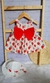 VESTIDO BEBÊ MORANGUINHO COM CHAPÉU