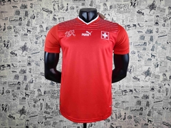 CAMISA I SUÍÇA - COPA DO MUNDO 2022 - VERSÃO TORCEDOR - comprar online