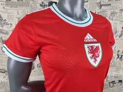 CAMISA I PAÍS DE GALES - EUROCOPA FEM 2022 - VERSÃO WOMEN na internet