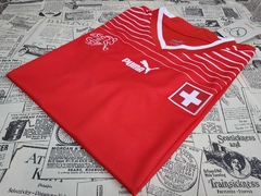 CAMISA I SUÍÇA - COPA DO MUNDO 2022 - VERSÃO TORCEDOR