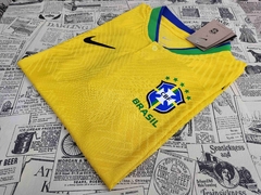 CAMISA I BRASIL - COPA DO MUNDO 2022 - VERSÃO JOGADOR