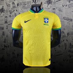 CAMISA I BRASIL - COPA DO MUNDO 2022 - VERSÃO JOGADOR