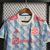 Camisa Manchester United Fora 21-22 Versão Torcedor-Azul e Branca - Bucks Store | Camisas Esportivas