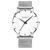 Relógios requintados 2022 masculino elegante ultra fino negócios de aço inoxidável quartzo novo relógio de pulso moda preto casual relógio para homens