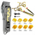Maquina de cortar cabelo profissional com acessórios