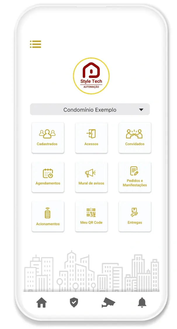 Aplicativo de gestão condominial: acessos, convidados, QR code e reservas