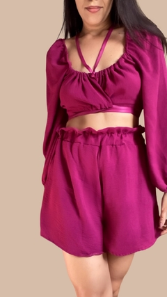 Conjunto Bordô - comprar online