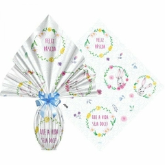 Poli Pratic Páscoa Sweet 39x39cm 25pçs - comprar online
