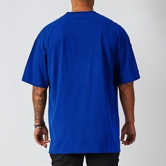 Camiseta Masculina Básica Oversized na internet