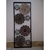 Mandala Decorativa Retangular Em Metal 29x3x75Cm