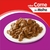 40 Sachês De Ração Úmida Whiskas Para Gatos Filhotes Carne ao Molho 85G - loja online