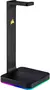 Suporte Base De Fone De Ouvido Corsair St100 7.1 Rgb Usb Gamer Preta - loja online