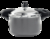 Panela De Pressão Ceramic Life Indução Cinza 5,4L Brinox