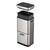 Lixeira Americana Dupla Automática Com Sensor Em Inox