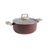 Conjunto De 4 Panelas Cerâmica Antiaderente Indução Chicago Merlot Jomafe Portugal