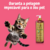 Gato brincando ao lado do Shampoo Suave Esmeralda Bambu Mossô 500ml da Dolce Pet
