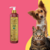 Frasco de Máscara de Hidratação Jade para cães e gatos, com a imagem de um cão e um gato ao fundo.
