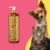 Frasco da Máscara Hidratação Reconstrutora Ágata Bambu Mossô Dolce Pet com um cachorro e um gato ao fundo.