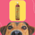 Frasco de Máscara Hidratação Volume Supremo Âmbar Cereja e Avelã Dolce Pet com um cachorro em primeiro plano.