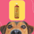 Frasco da Máscara Hidratação Reconstrutora Ágata Bambu Mossô Dolce Pet, ideal para cães e gatos, com 450 ml de produto.