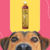 Frasco de condicionador neutro Quartzo da Dolce Pet, tamanho 300ml, com um cachorro em primeiro plano.