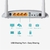 Modem Roteador Wireless N Vdsl2 Usb 300mbps TD-W9970 TP-Link