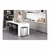 Imagem do Lixeira Automática Americana Com Sensor 50L Inox Cinza