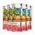 Kit 8 Petiscos Stick Gatos Nine Cat Carne Spin Pet 20Gr