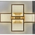 Luminária Lustre LED Smd 50w Alumínio Dourado 4000k LP013 Nitrolux